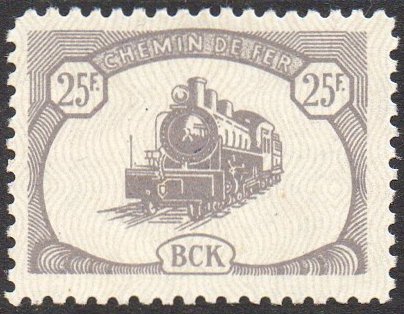 BCK 1942 timbres locomotive